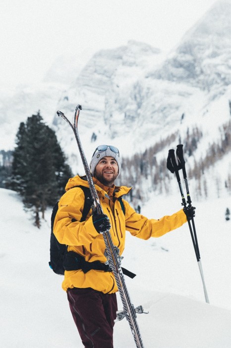 bereit für die Skitour mit Matthias?